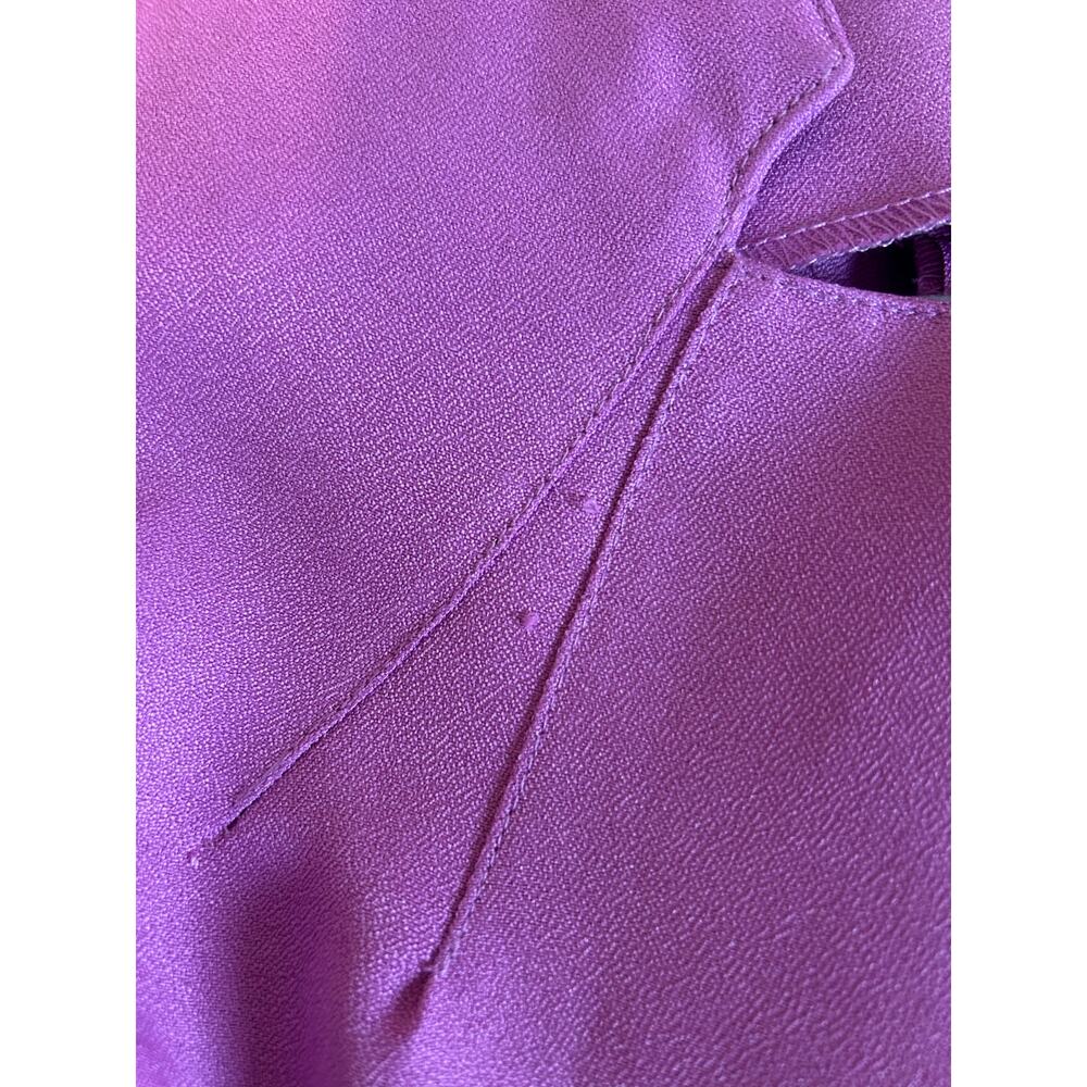 Roaman’s Women’s Plus Size Fit and Flare Suit Dress in Pretty Orchid Size 14W - Picture 10 of 11